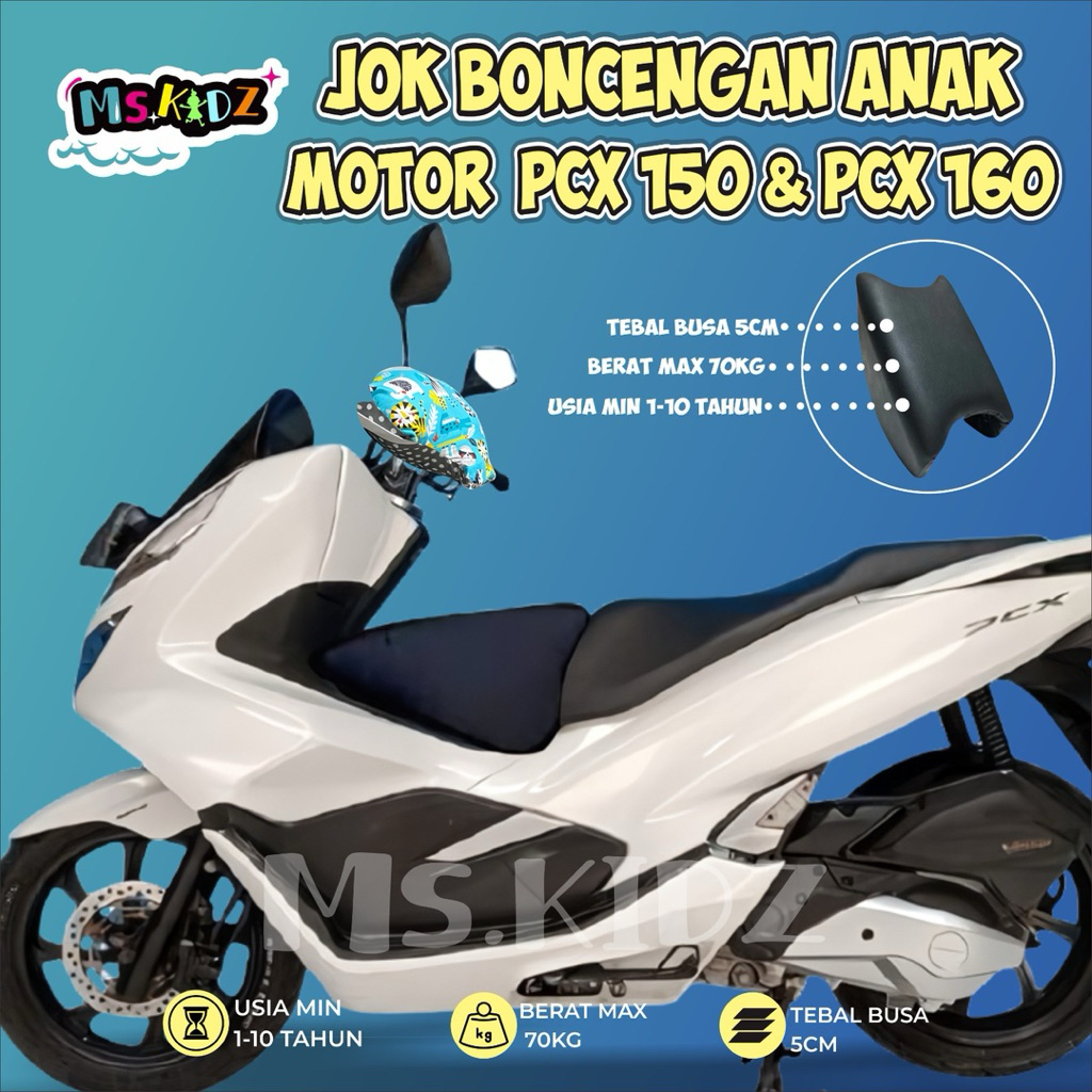Jok Motor Anak Boncengan Depan PCX 160 PCX 150 Kursi Dudukan Portable Matic