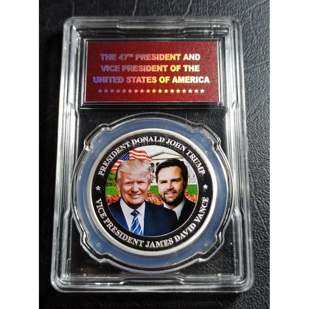 Koin Zinc Presiden ke-47 Amerika Serikat