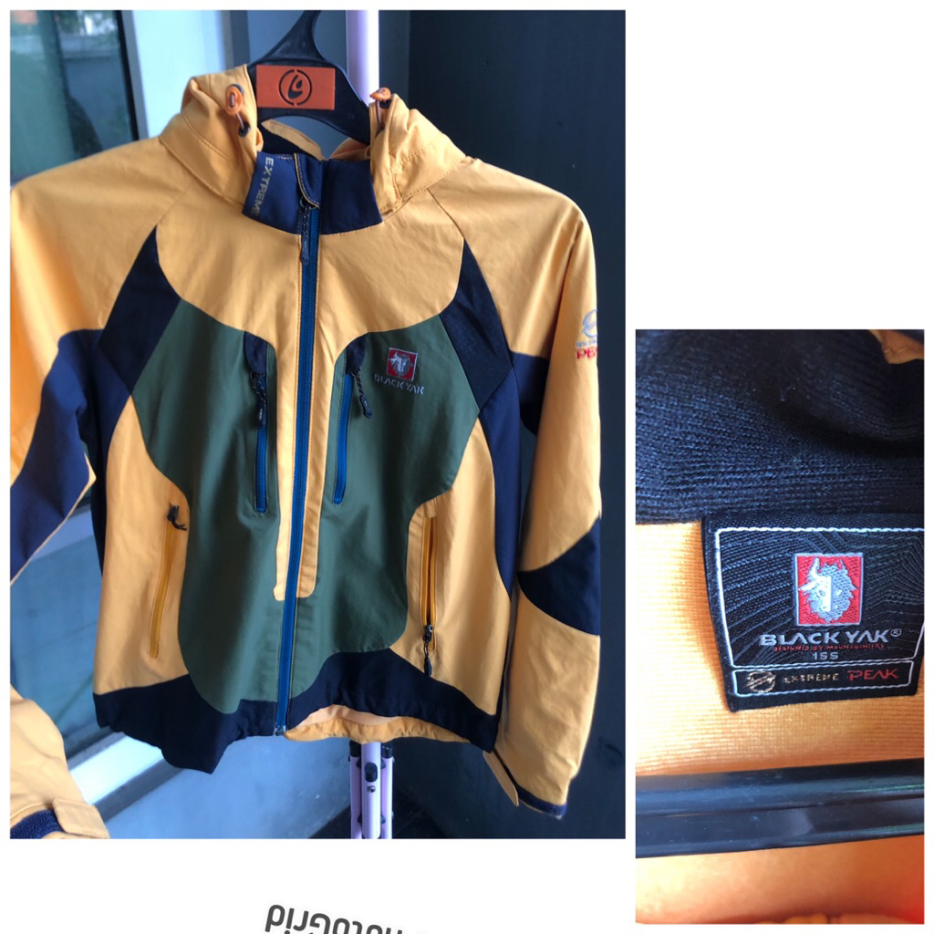 jaket anak black yak