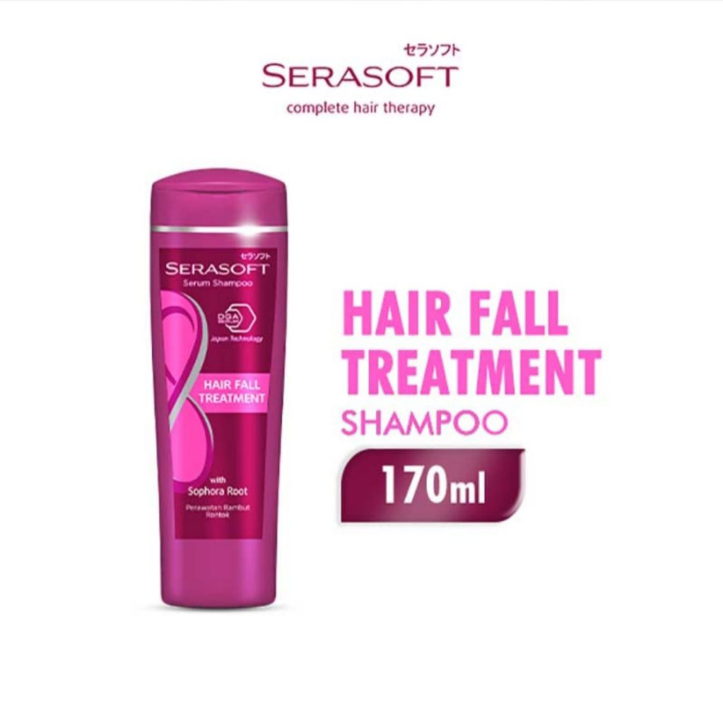 Serasoft Serum Shampoo Perawatan Rambut Rontok Botol 170 ml