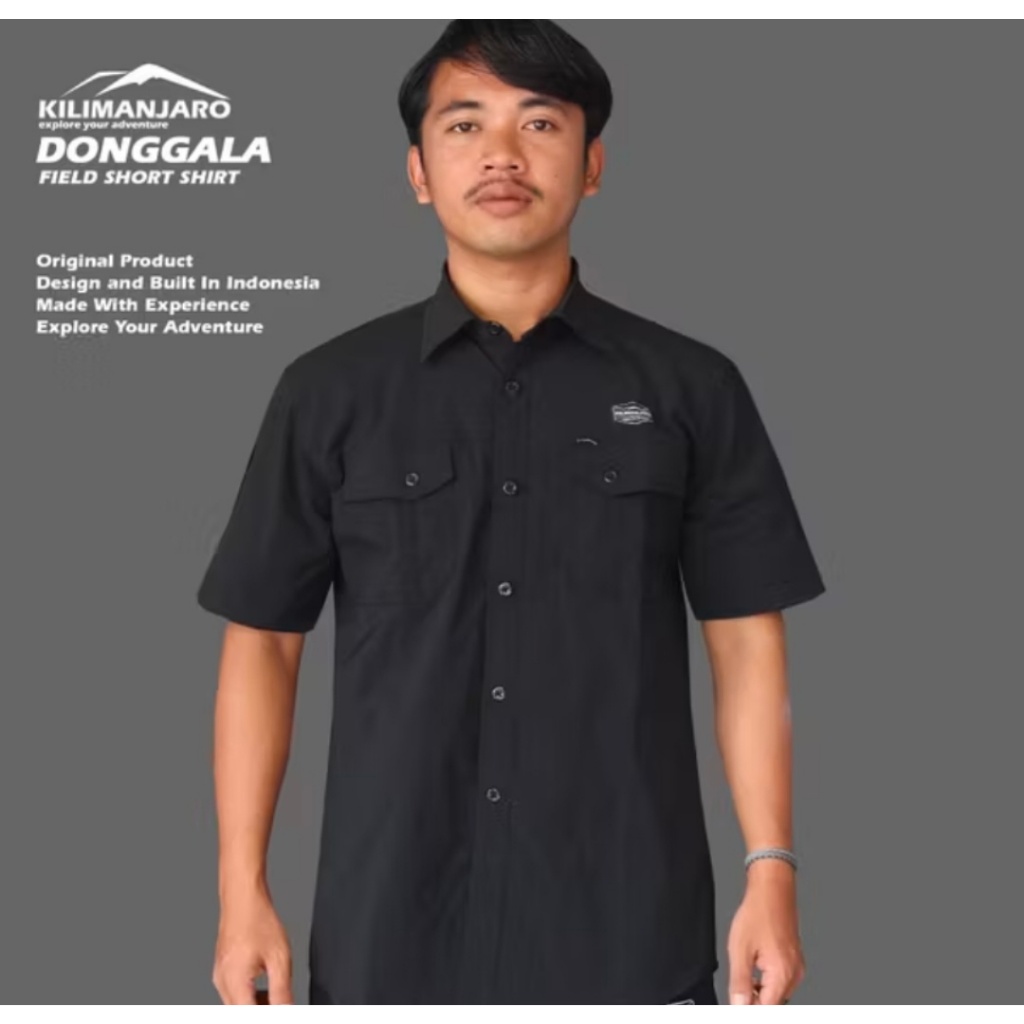 Kemeja Lapangan Kilimanjaro Donggala - Kemeja Gunung - Kemeja Outdoor