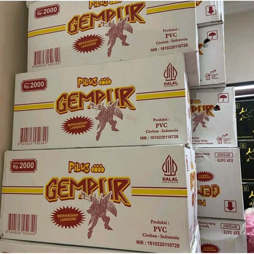 chiki gempur berhadiah (1 dus isi 40 pcs)