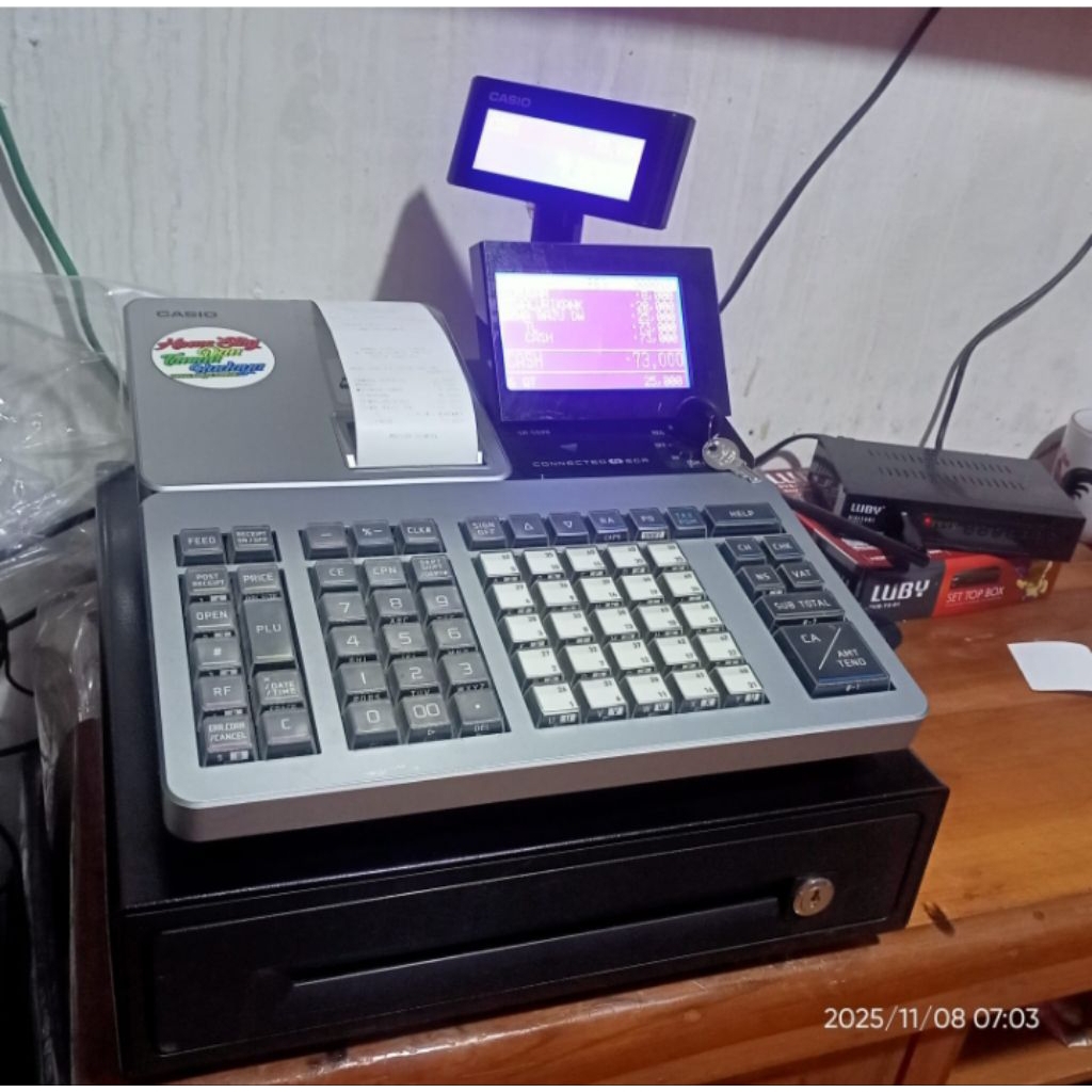 Mesin Kasir Casio SR-S500 Second