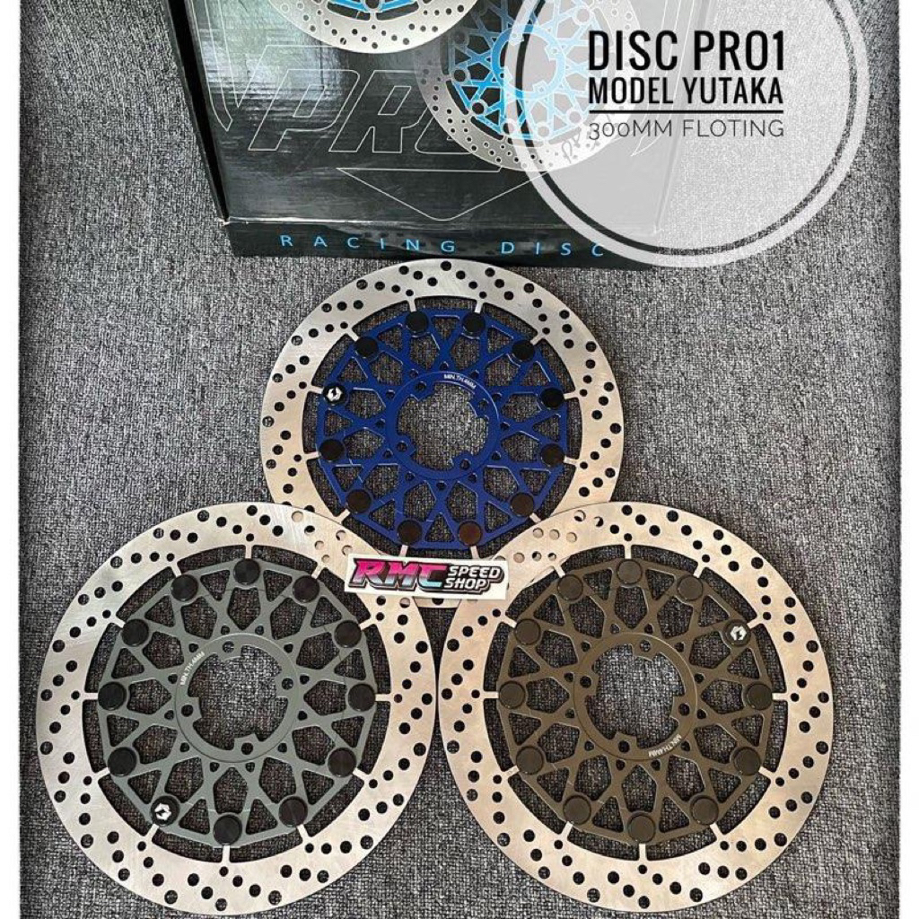 Disc piringan pro1 racing yutaka floting ukuran 300mm original / Disc Pro 1 racing model Yutaka ukur