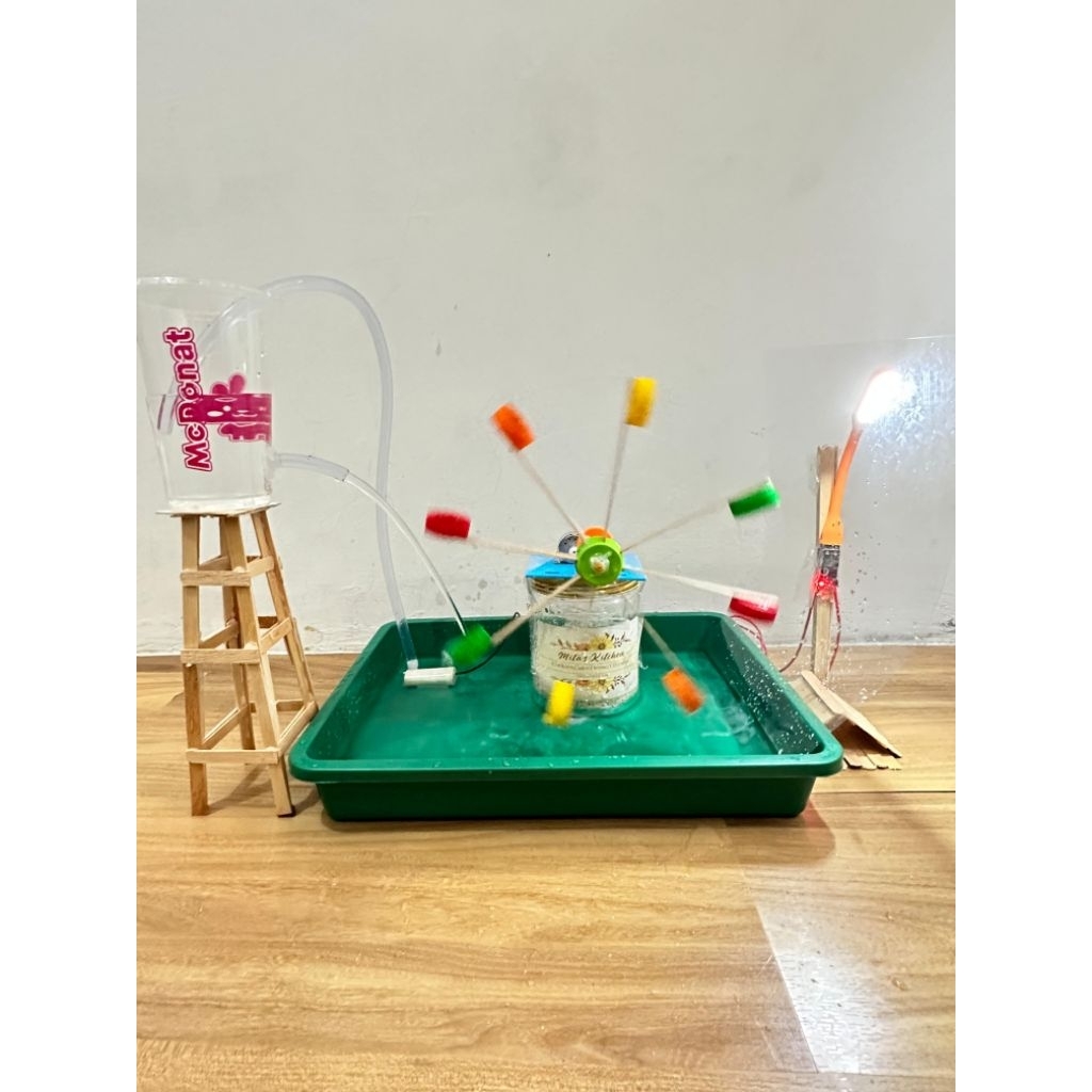 STEM Project Kit: Kincir Air Pembangkit Listrik MikrohidroEksperimen sains jadi lebih seru dengan ST