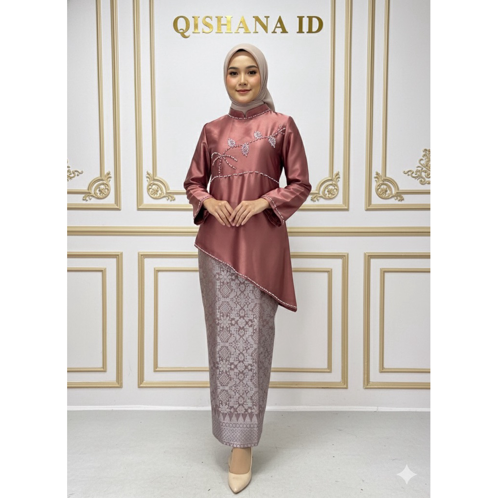 One Set Zahra Rok Songket