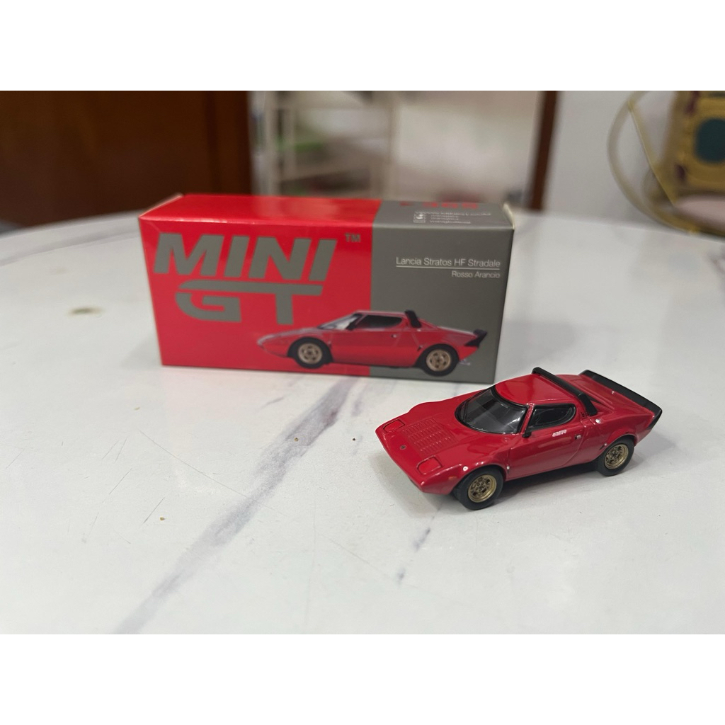 Mini GT Lancia Stratos HF Stradale Rossi Arancio