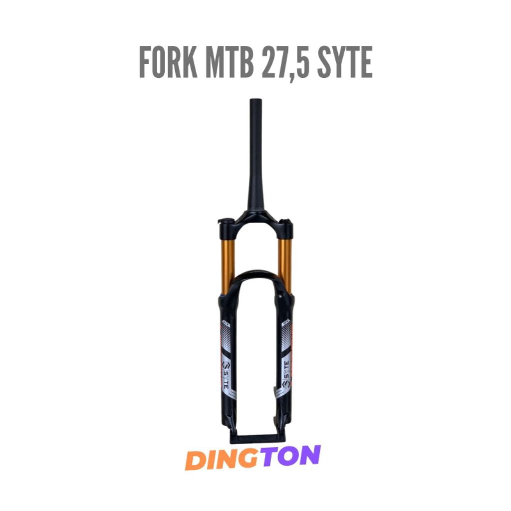 Fork suspension air tapered taper garpu angin syte travel 120 as QR MTB 27.5