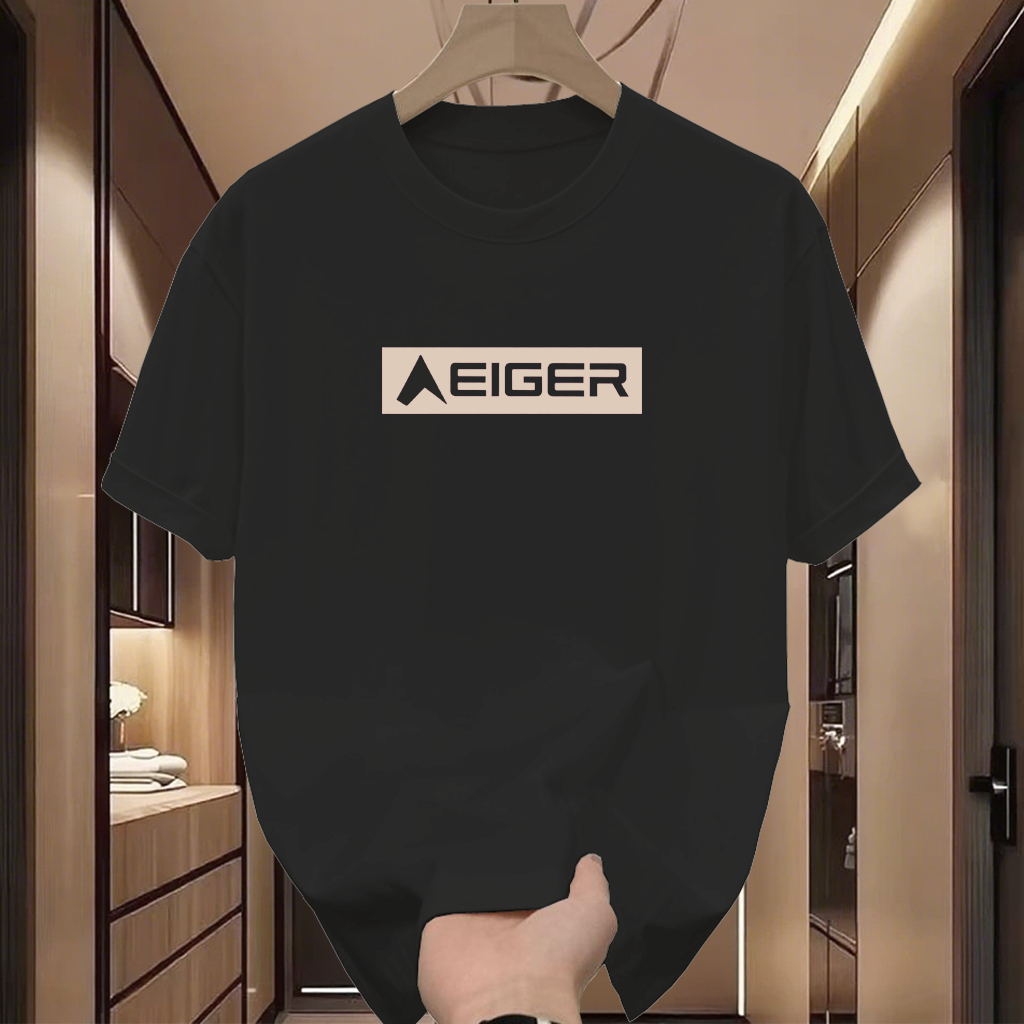 Kaos EIGER Kaos Pria Distro  Kaos Oversize kaos hitam kaos putih  kaos  Distro  Cotton Combed Ukuran