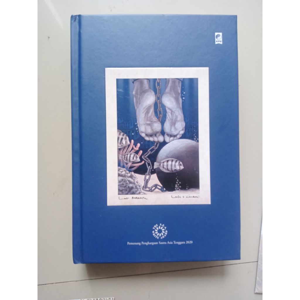 [NEW] Novel LAUT BERCERITA Hard Cover + Photocard