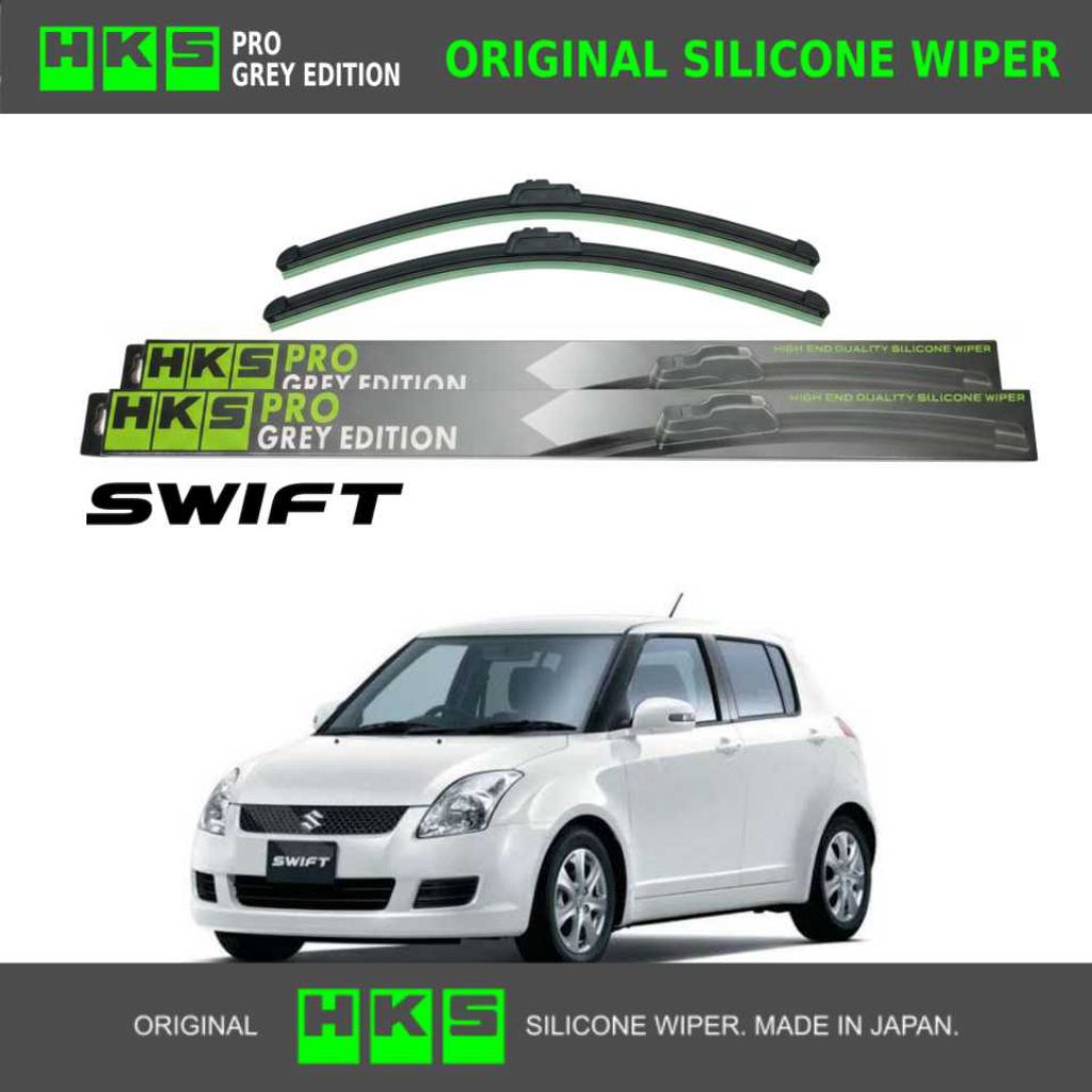 HKS Pro Silicone Wiper/Wiper Silikon Suzuki Swift (2 pcs)