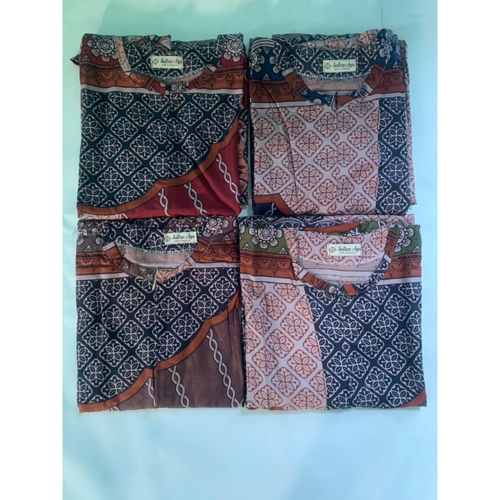 daster batik sultan  ayu original