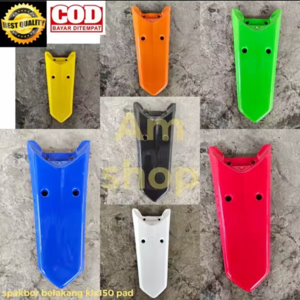 spakbor belakang klx 150sl sepakbor klx150 lama sayap belakang klx 150 buntut klx150