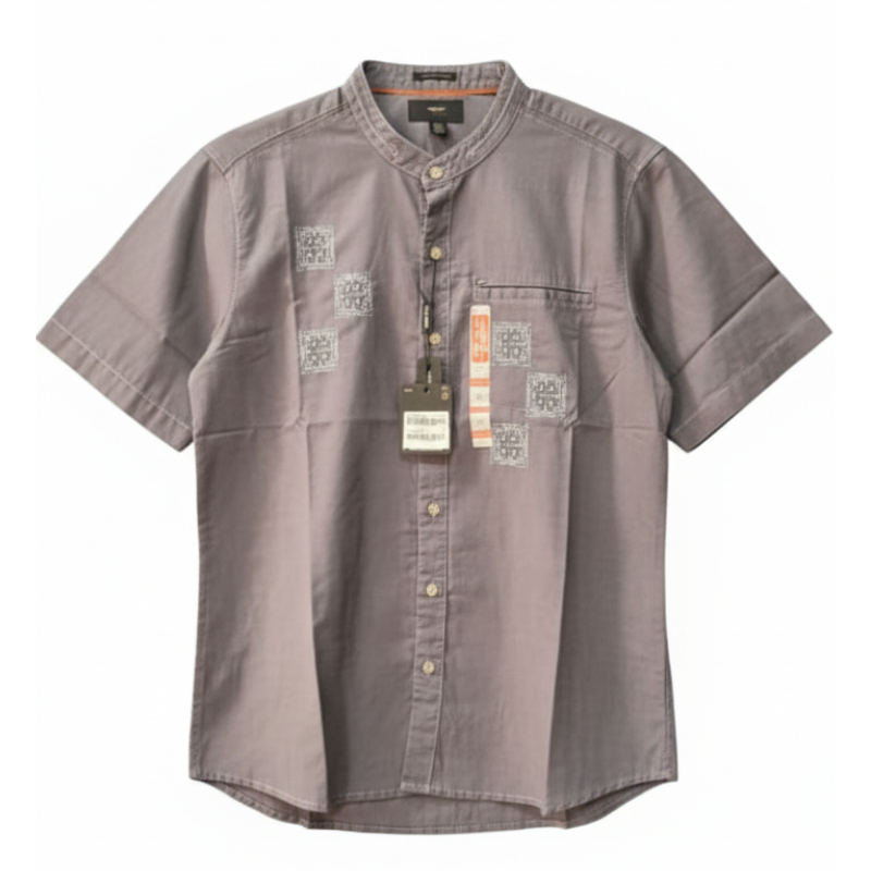 Kemeja Pria MGee – Kemeja Casual Slim Fit Lengan Panjang / Kemeja Koko Stylish