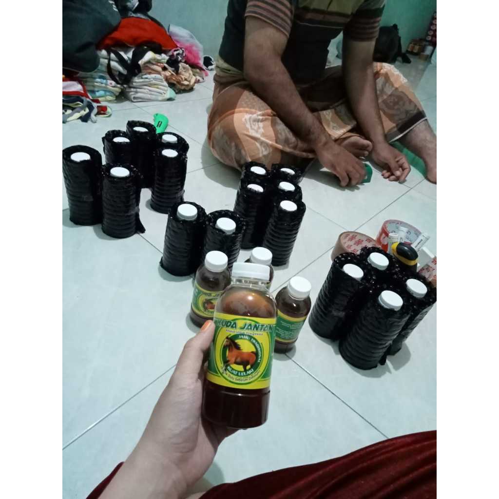 Jamu Lelaki Tahan Lama Asli Madura 100% / Ramuan Madura Kuat Tahan Lama Asli Madura Cap Kuda Jantan 