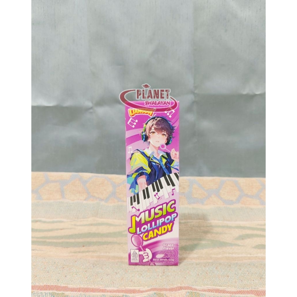 LIANGGUI MUSIC LOLLIPOP CANDY RASA ANGGUR