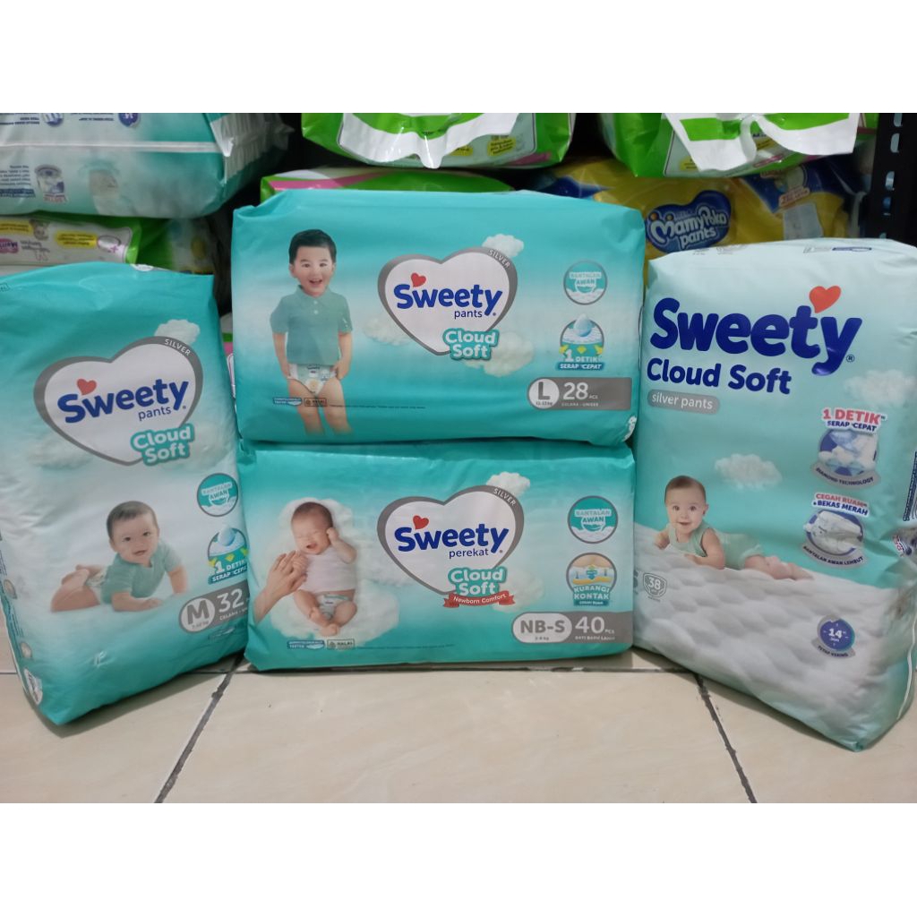 Pampers sweety silver