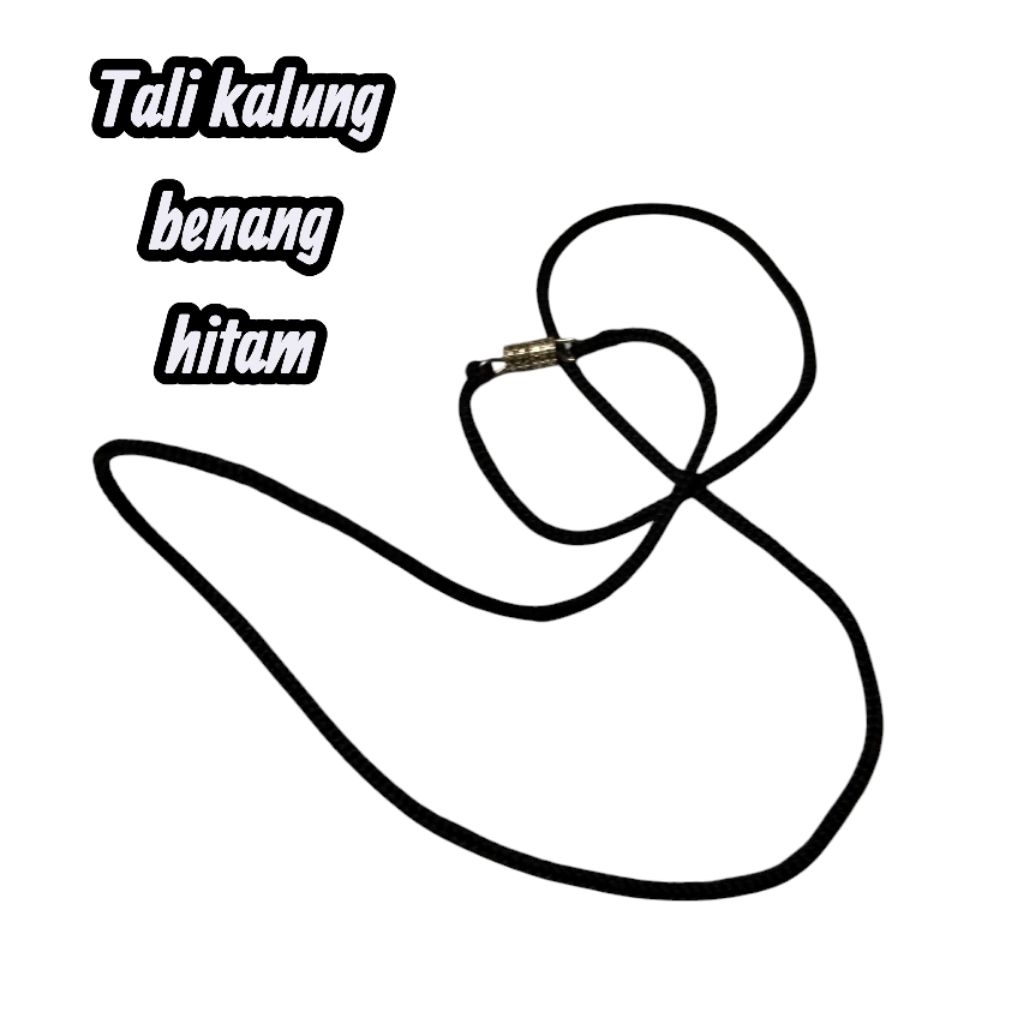 Tali Kalung Benang Hitam