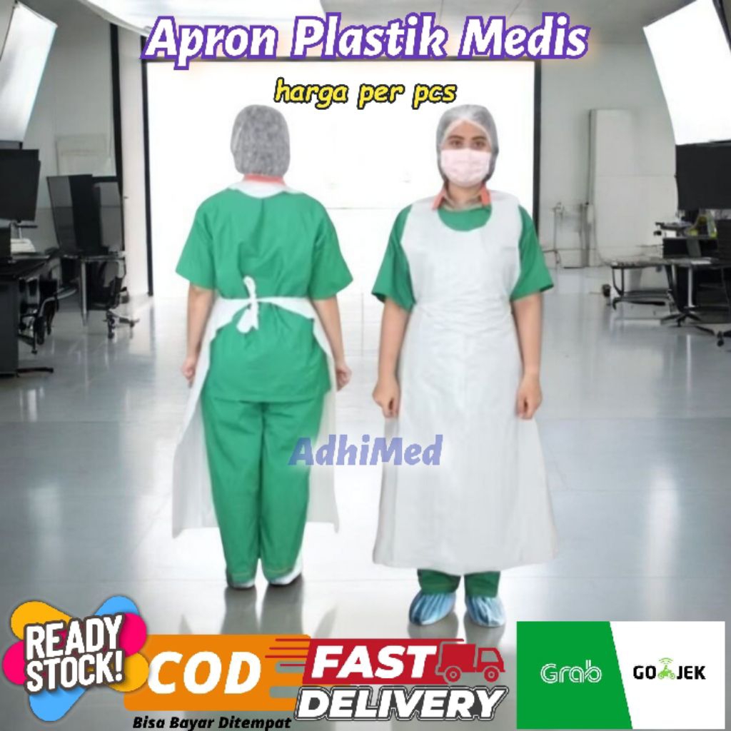 apron plastik medis