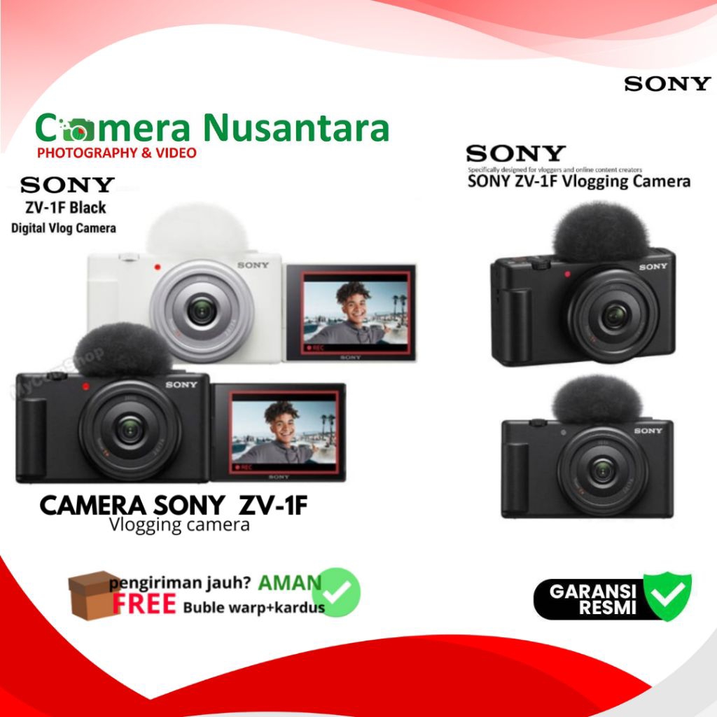 Sony ZV 1F Sony ZV-1F Sony ZV 1F Vlogging Camera