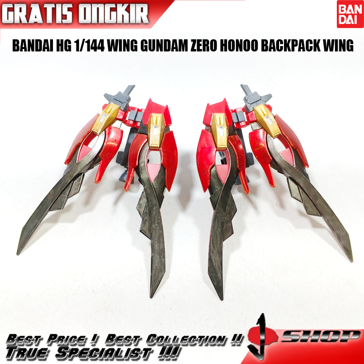 BANDAI HG 1/144 WING GUNDAM ZERO HONOO BACKPACK WING HG3407