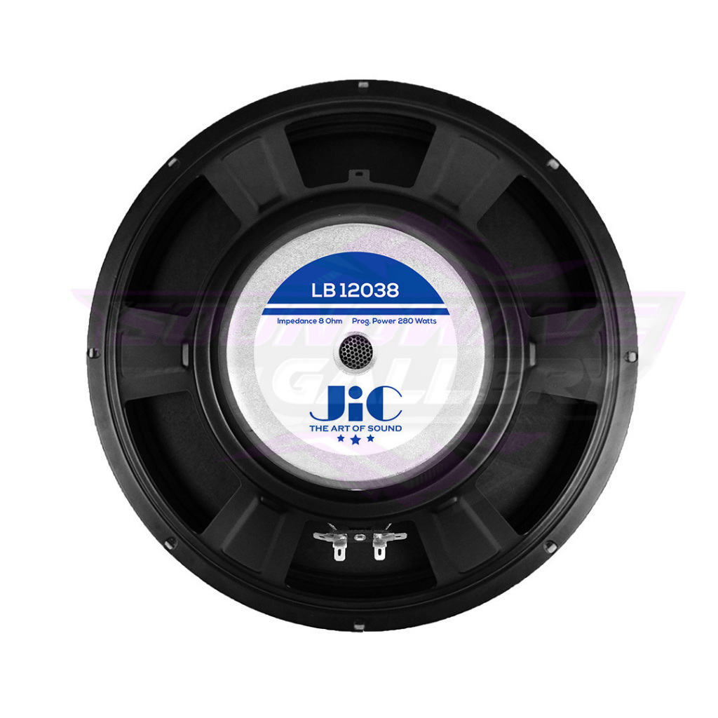 Speaker Komponen JIC LB 12038 12 Inch Woofer Subwoofer Program Power 280 Watt Voice Coil 1.5 Inch | 