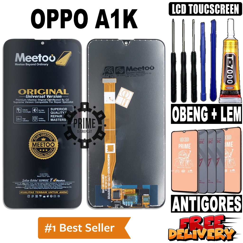 LCD OPPO A1K ORIGINAL MEETOO LCD TOUCHSCREEN OPPO A1K FULLSET