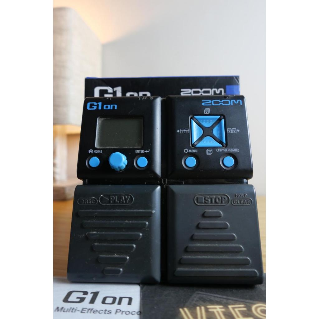 Zoom G1on Multi Effects Guitar Pedals