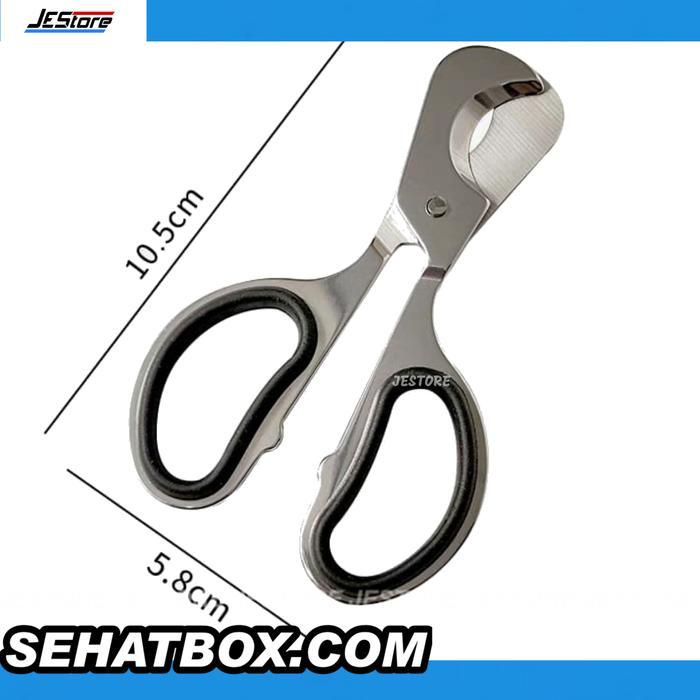 GUNTING OBAT (STRONG) STAINLESS PILL CUTTER SCISSOR VITAMIN ALAT POTONG OBAT GUNTING OBAT PIL KAPSUL