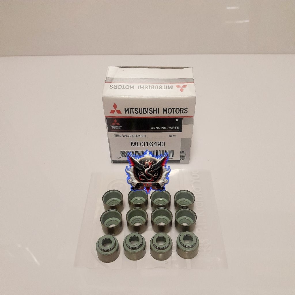 SEAL KLEP VALVE STEM OLI T120SS INJEK DAN KARBU 1SET 12PCS