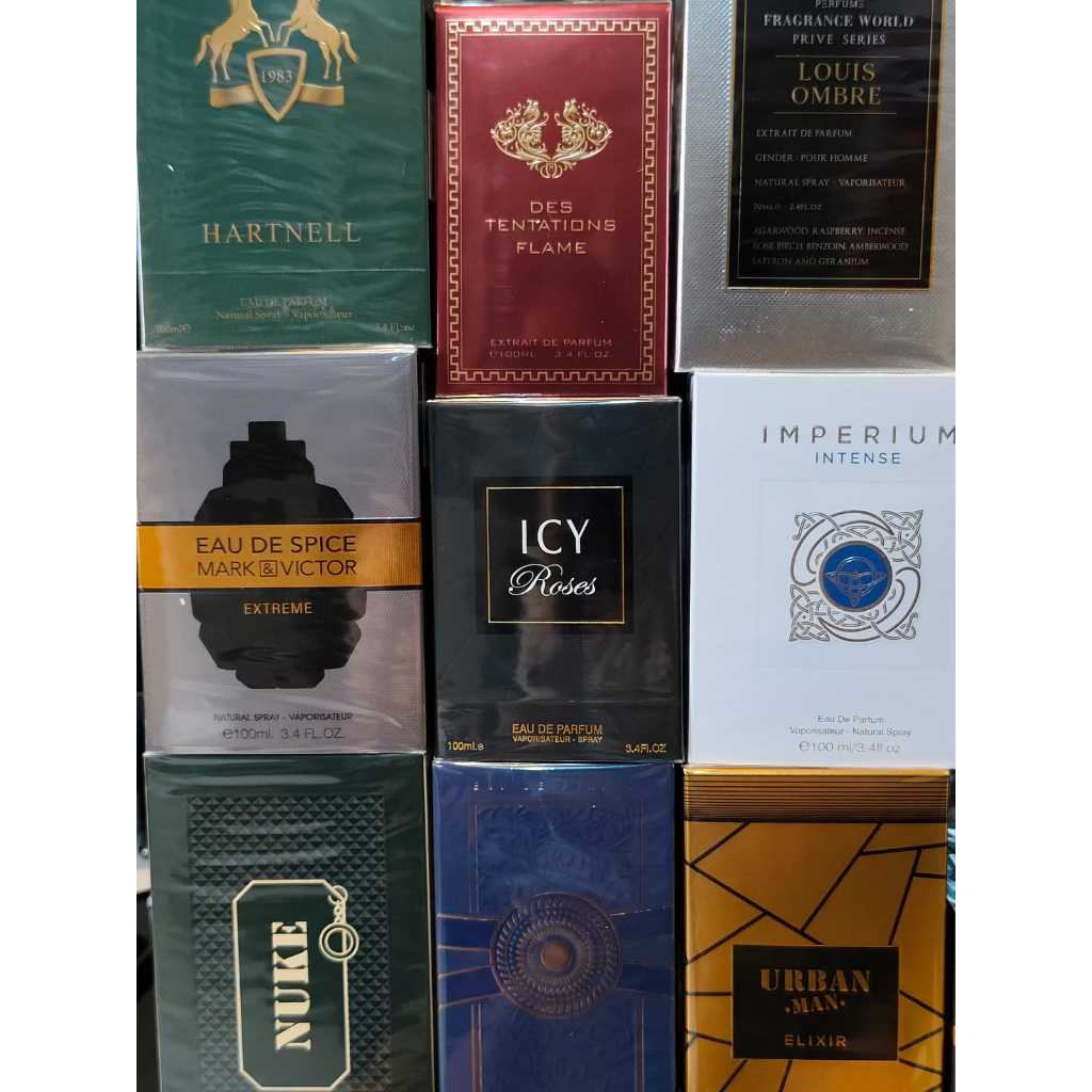 Fragrance World Parfume.KLIK PRODUKNYA untuk PILIH PULUHAN VARIAN TERSEDIA.Parfum pria , wanita dan 