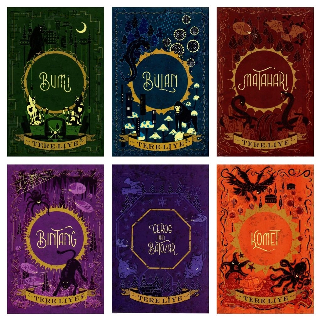 Seri Judul Lengkap Buku Novel Seri Serial Bumi Petualangan Dunia Paralel Tere Liye Bumi Bulan Mataha