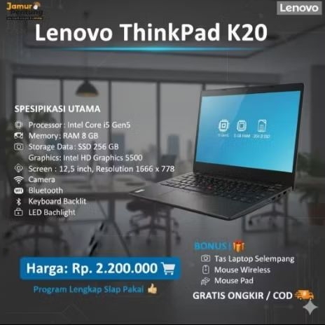 Laptop Murah Lenovo Intel Core i5