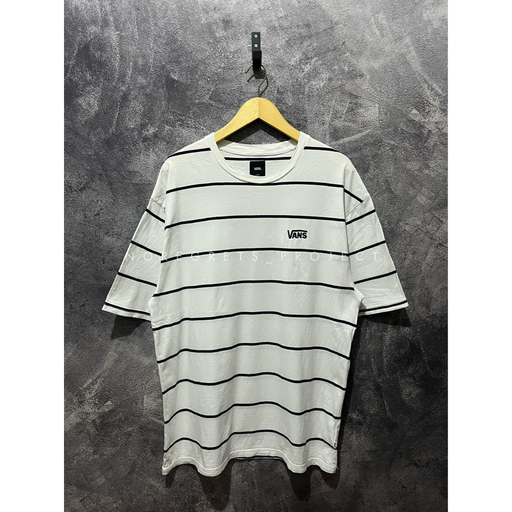 TSHIRT VANS STRIPE SMALL LOGO
