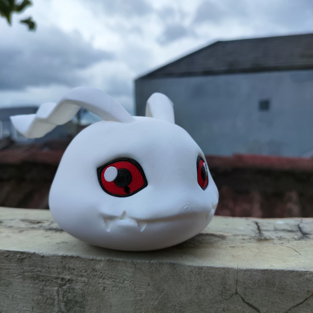 MONOCHROME - MONOKOROMON - ACTION FIGURE DIGIMON - DIGIMON WORLD - DIGIMON ADVENTURE - MAINAN 90AN -