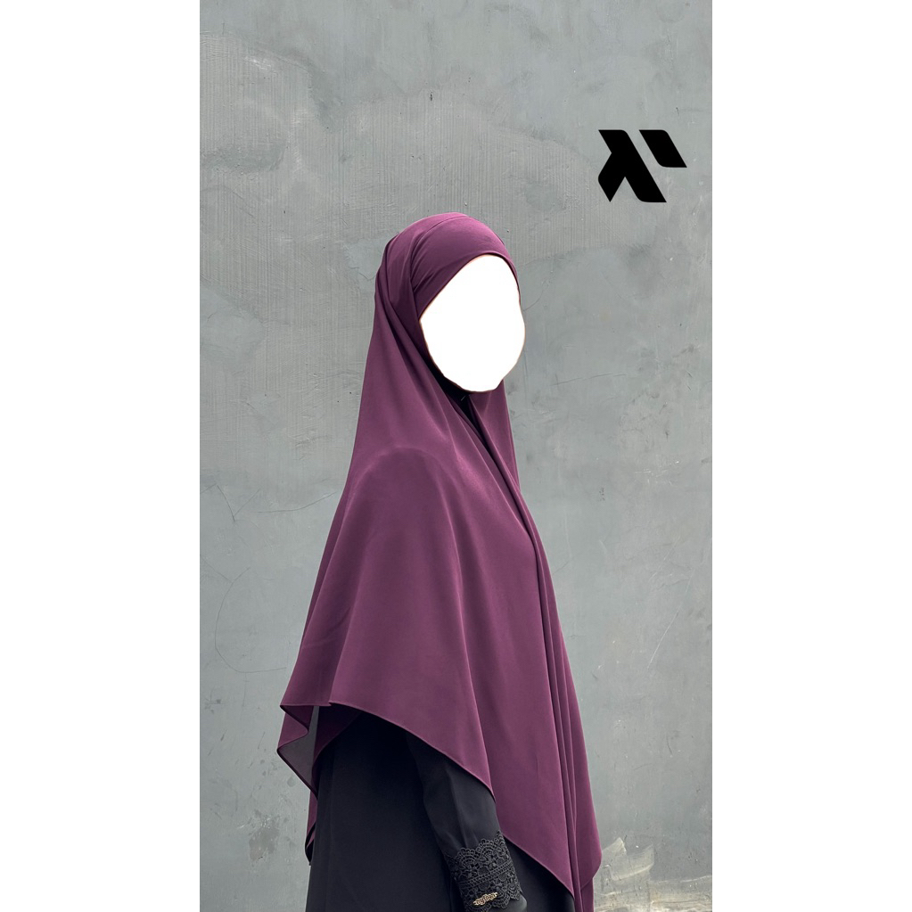 HAWA Khimar Bandana Ceruty Layer Ayfira Store