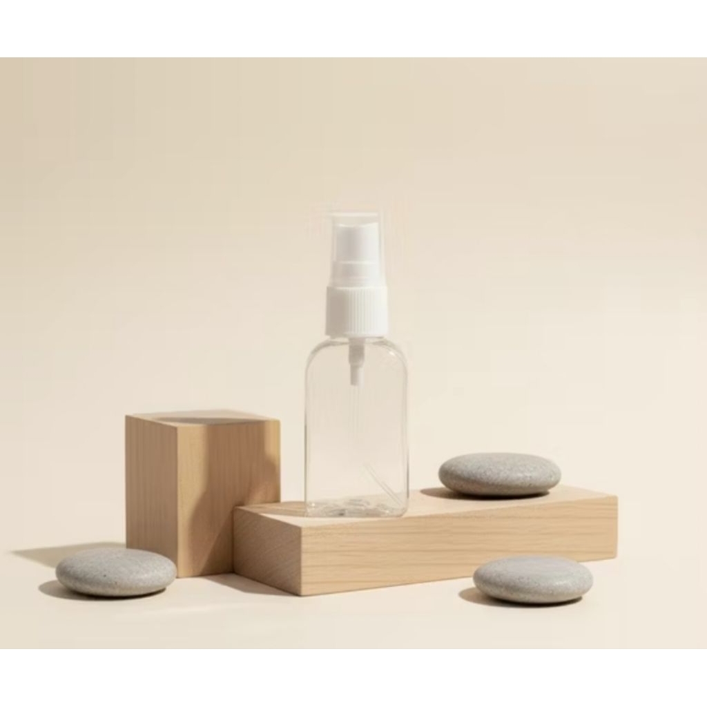 Botol CAREX 30ml Bening Clear Spray / Fliptop Plastik / Botol Handsanitizer / Botol Parfum