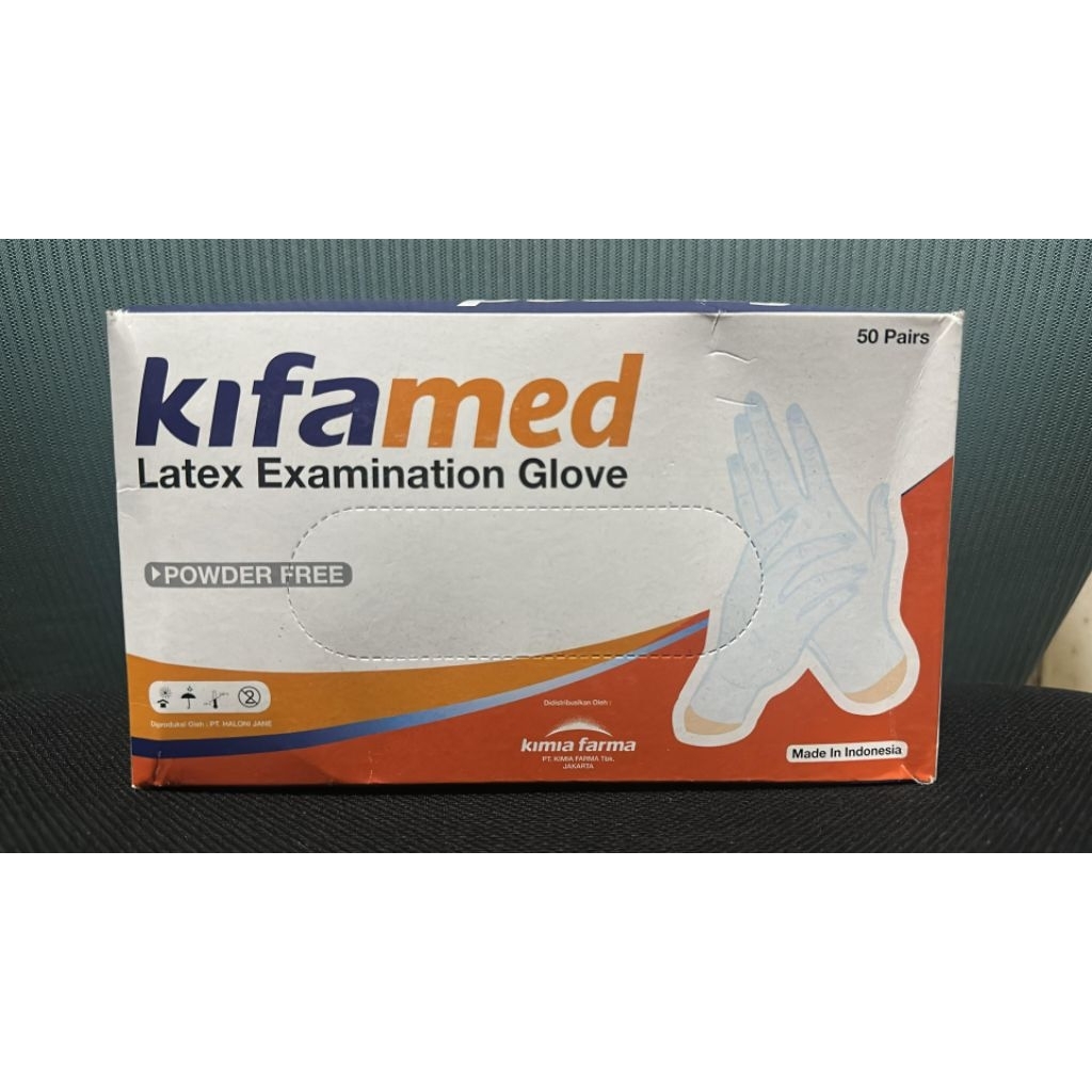 Handscoon sarung tangan MEDIS KIFAMED S M