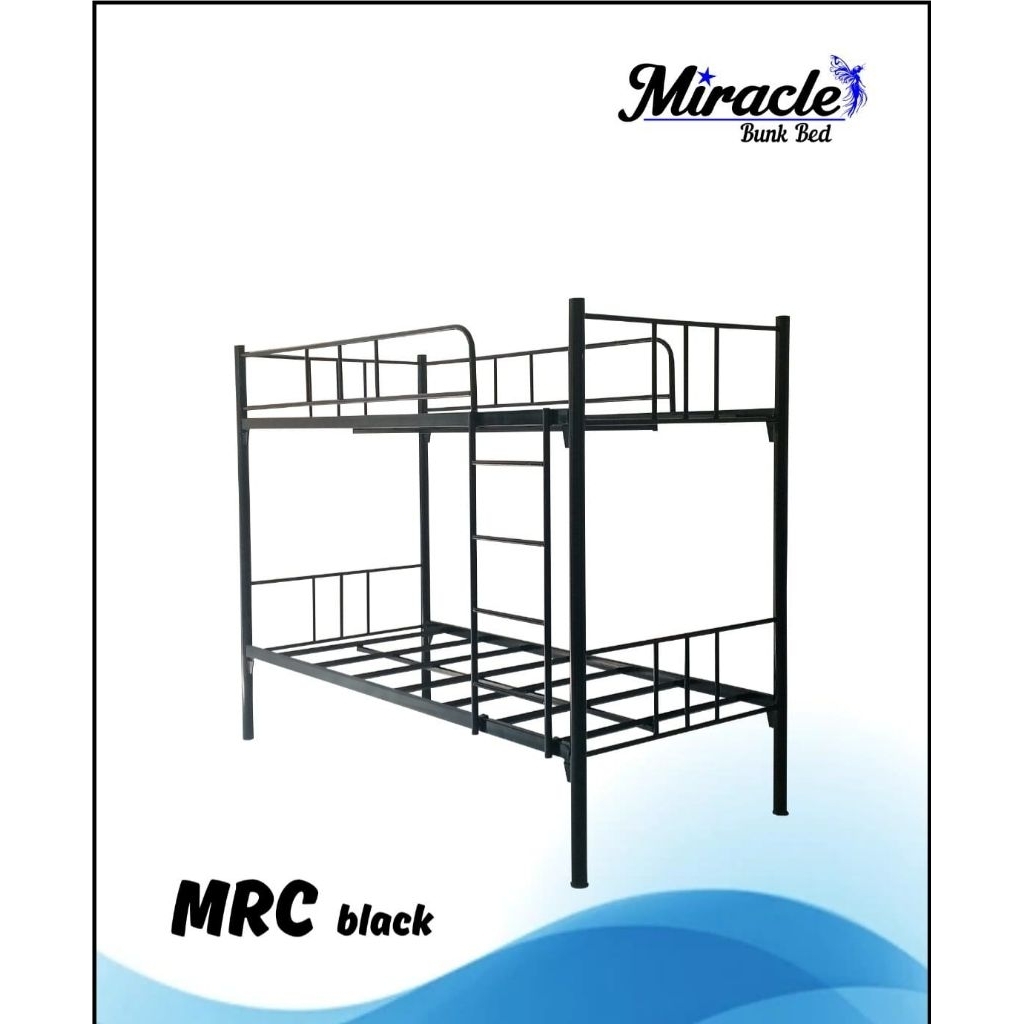 Ranjang Susun Besi Miracle UK 90,100 &120
