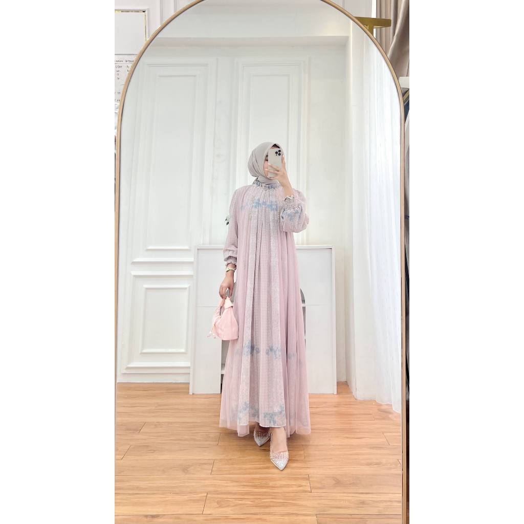 OUTFIT RAYA MODEL BAJU DRESS LEBARAN 2026 BY Aii Colection