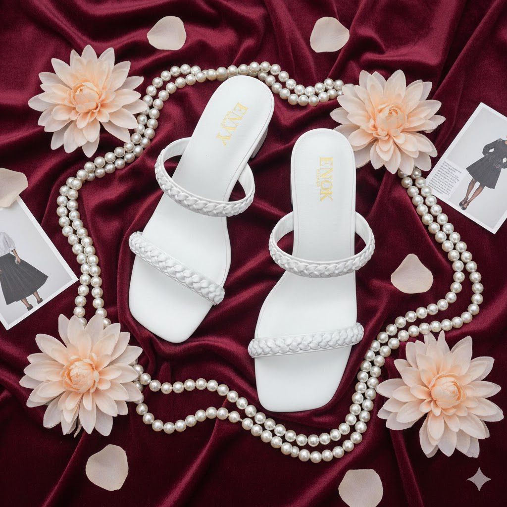 Heels Wanita Terbaru / Heels envylook Tali Kepang