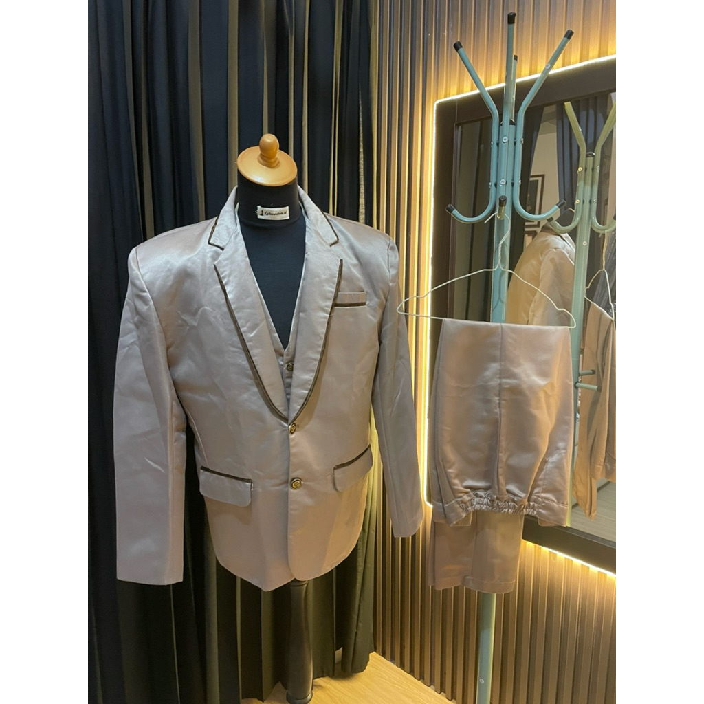 Jas Wedding - Jas Mocca - Jas Coklat - Jas Wisuda - Jas Prewedding - Jas Nikah - Jas Pernikahan