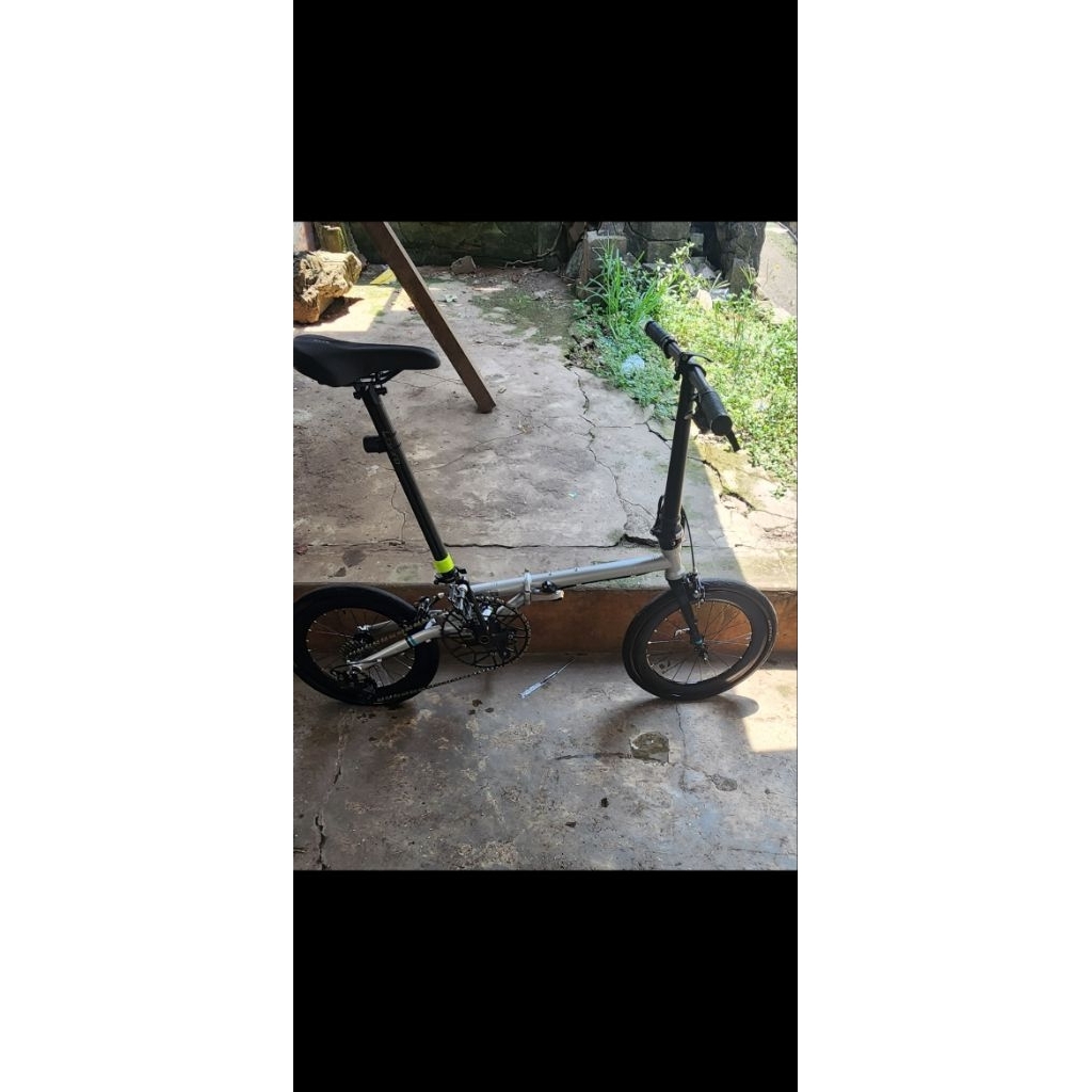 sepeda lipat fnhon gust v break