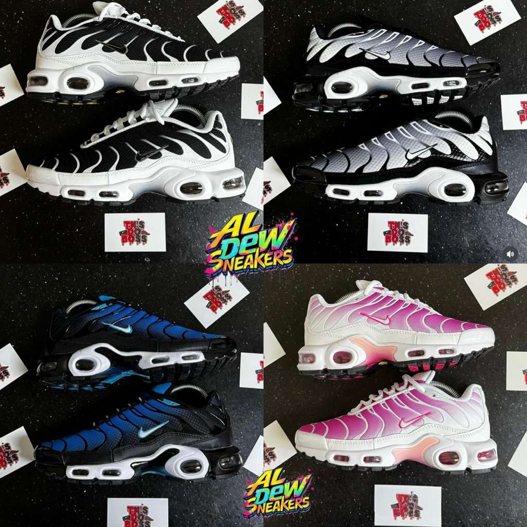 sepatu sneakers air max tn pink blue terlaris