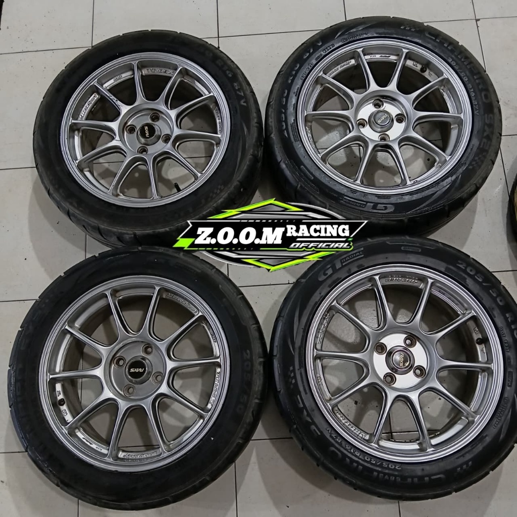 Velg Mobil Second Ring 16 Wedsport Baut 4 Plus Ban Sx2 205/50 R16 Murah Kota Semarang