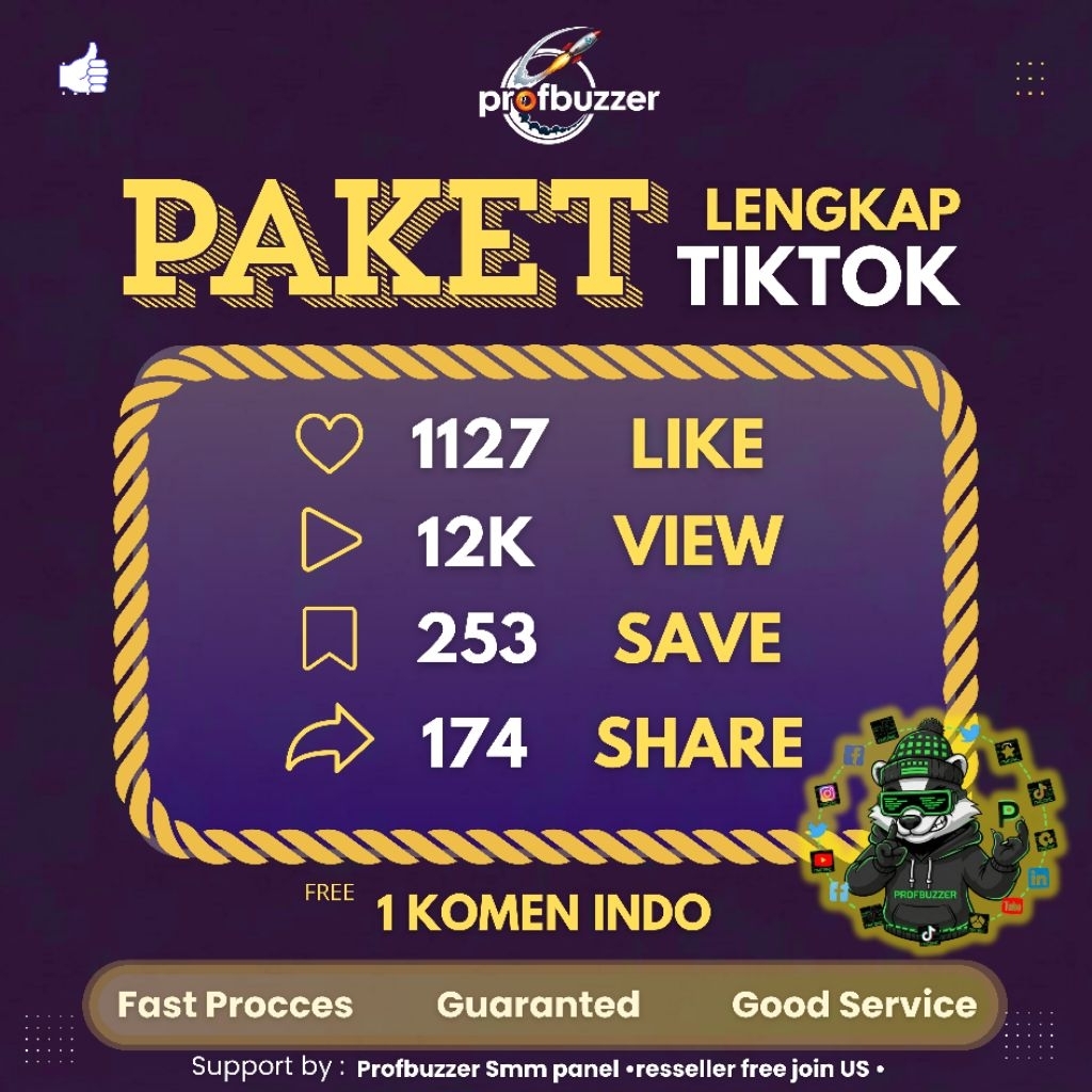 Tiktok Fyp Paket Lengkap Like Tiktok Murah