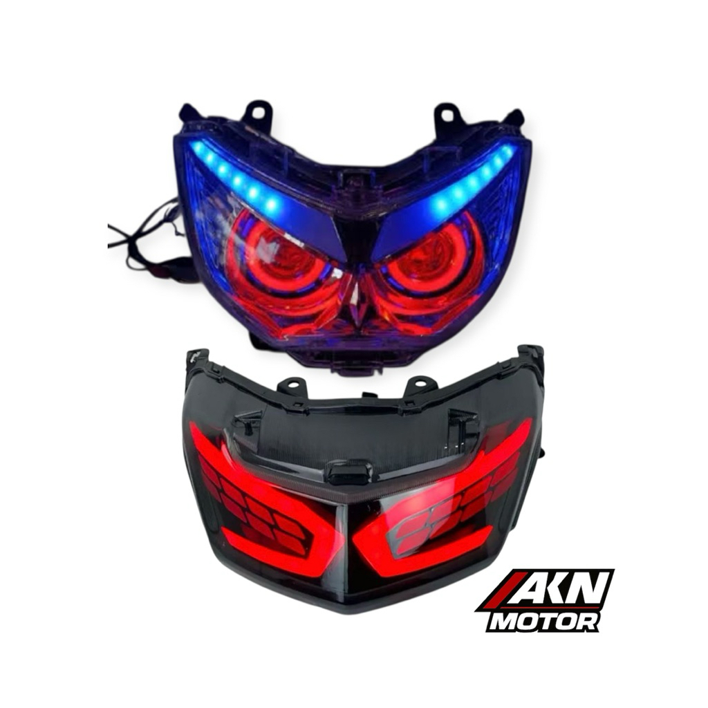 LAMPU DEPAN MMAX OLD/HEADLAMP DEPAN NMAX OLD PROJIE STOPLAMP LEXUS