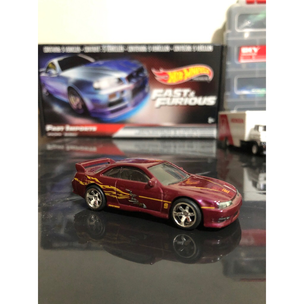 HOT WHEELS PREMIUM NISSAN 240SX (S14) ORIGINAL FAST