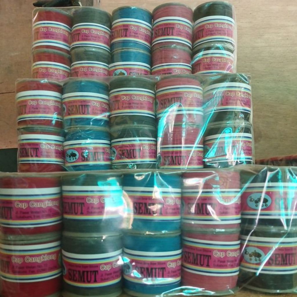 Gelasan 500 yard Asli Cangklong, 1 pack isi 10 pcs, untuk eceran 6000-7000