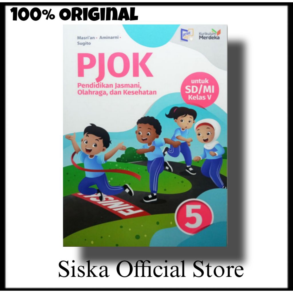 BUKU PJOK KELAS 5 SD KURIKULUM MERDEKA ERLANGGA